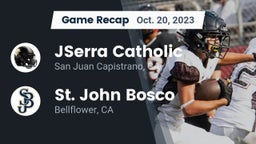 Recap: JSerra Catholic  vs. St. John Bosco  2023