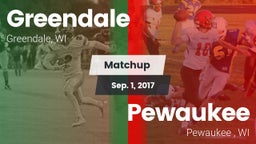 Matchup: Greendale High Schoo vs. Pewaukee  2017
