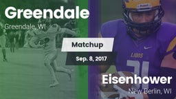 Matchup: Greendale High Schoo vs. Eisenhower  2017