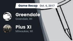Recap: Greendale  vs. Pius XI  2017