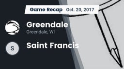 Recap: Greendale  vs. Saint Francis  2017