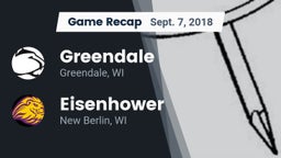 Recap: Greendale  vs. Eisenhower  2018