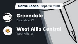 Recap: Greendale  vs. West Allis Central  2018
