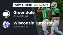 Recap: Greendale  vs. Wisconsin Lutheran  2018