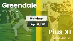 Matchup: Green vs. Pius XI  2019