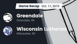 Recap: Greendale  vs. Wisconsin Lutheran  2019