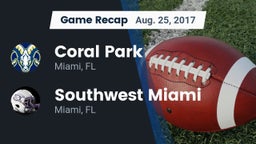 Recap: Coral Park  vs. Southwest Miami  2017