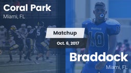 Matchup: Coral Park vs. Braddock  2017