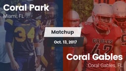 Matchup: Coral Park vs. Coral Gables  2017