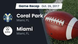 Recap: Coral Park  vs. Miami  2017