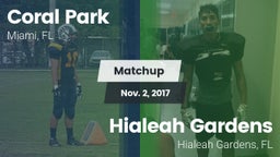 Matchup: Coral Park vs. Hialeah Gardens  2017