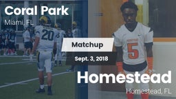 Matchup: Coral Park vs. Homestead  2018