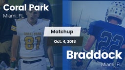 Matchup: Coral Park vs. Braddock  2018
