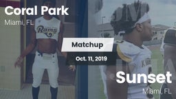 Matchup: Coral Park vs. Sunset  2019