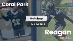 Matchup: Coral Park vs. Reagan  2019