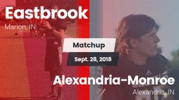 Matchup: Eastbrook High vs. Alexandria-Monroe  2018