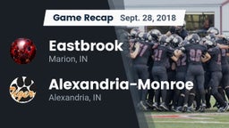 Recap: Eastbrook  vs. Alexandria-Monroe  2018