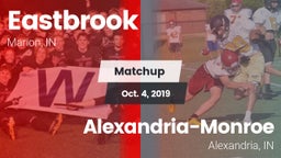 Matchup: Eastbrook High vs. Alexandria-Monroe  2019