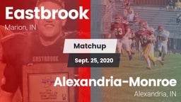 Matchup: Eastbrook High vs. Alexandria-Monroe  2020