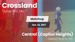 Matchup: Crossland vs. Central (Capitol Heights)  2017