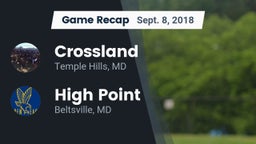 Recap: Crossland  vs. High Point  2018
