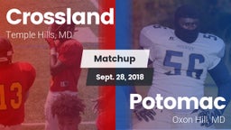Matchup: Crossland vs. Potomac  2018