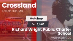 Matchup: Crossland vs. Richard Wright Public Charter School  2018