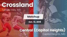 Matchup: Crossland vs. Central (Capitol Heights)  2018