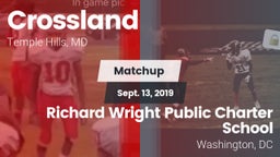 Matchup: Crossland vs. Richard Wright Public Charter School  2019