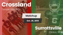 Matchup: Crossland vs. Surrattsville  2019