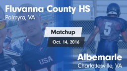 Matchup: Fluvanna County vs. Albemarle  2016