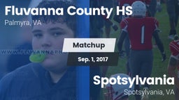 Matchup: Fluvanna County vs. Spotsylvania  2017