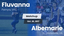 Matchup: Fluvanna Middle vs. Albemarle  2017