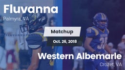 Matchup: Fluvanna vs. Western Albemarle  2018
