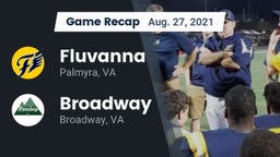 Recap: Fluvanna  vs. Broadway  2021