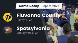 Recap: Fluvanna County  vs. Spotsylvania  2022
