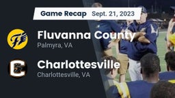 Recap: Fluvanna County  vs. Charlottesville  2023