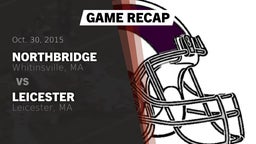 Recap: Northbridge  vs. Leicester  2015