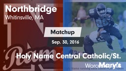 Matchup: Northbridge High vs. Holy Name Central Catholic/St. Mary's  2016