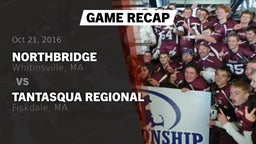 Recap: Northbridge  vs. Tantasqua Regional  2016