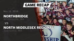 Recap: Northbridge  vs. North Middlesex Regional  2016