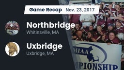 Recap: Northbridge  vs. Uxbridge  2017