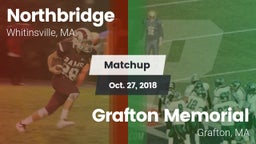 Matchup: Northbridge High vs. Grafton Memorial  2018
