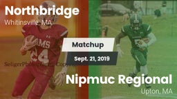 Matchup: Northbridge High vs. Nipmuc Regional  2019