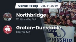 Recap: Northbridge  vs. Groton-Dunstable  2019