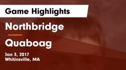 Northbridge  vs Quaboag  Game Highlights - Jan 3, 2017