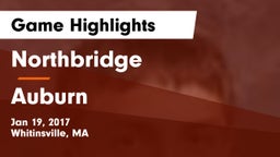 Northbridge  vs Auburn  Game Highlights - Jan 19, 2017