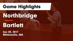 Northbridge  vs Bartlett  Game Highlights - Jan 28, 2017
