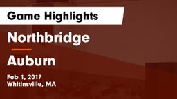 Northbridge  vs Auburn  Game Highlights - Feb 1, 2017