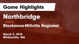 Northbridge  vs Blackstone-Millville Regional Game Highlights - March 3, 2018
